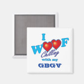I Woof GBGV マグネット (正面/裏面)