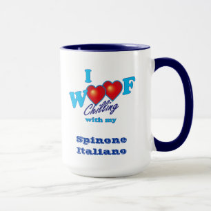 I Woof Spinone Italiano マグカップ