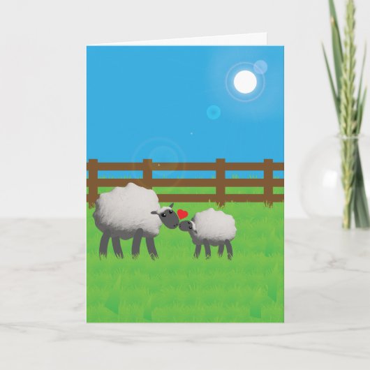 I WOOLずっとEWE MOMを愛してる カード (正面)