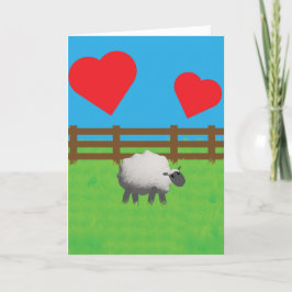 I wool always love EWE バレンタイン シーズンカード