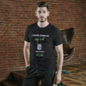 I Work懸命- Personalizable Cat Photo Tシャツ