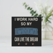 I Work Hard So My British Shorthair Can Live Dream 招待状 (スタンド正面)