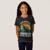 I Work Hard So My Cornish Rex Can Have Better Life Tシャツ (正面フル)