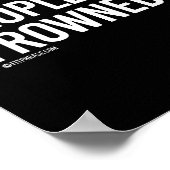 I work out because punching people is frowned upon ポスター (角)