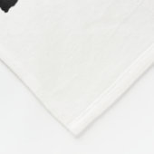 I Workout Because I'm Ugly Motivational  フリースブランケット (角)