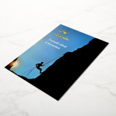 I would climb a mountain -- Personalize 箔シーズンカード (回転した状態)