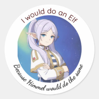 I would do an Elf ラウンドシール