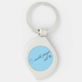 I Would Prefer Not To キーホルダー (正面)