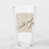 I would prefer not to タンブラーグラス (裏面)