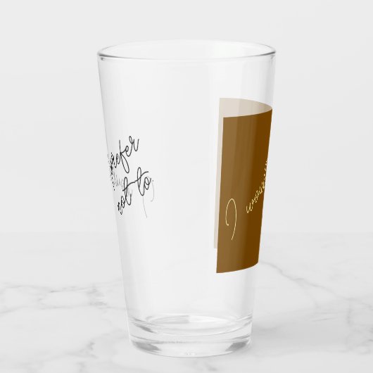 I would prefer not to タンブラーグラス (右)