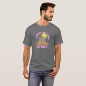 I write my own story tシャツ (正面フル)
