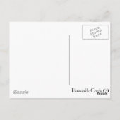 I Wubのかわいく白いアヒル ポストカード (裏面)