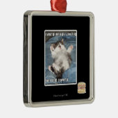 I wuzのgunnaのgivのyooの抱擁 メタルオーナメント (右)