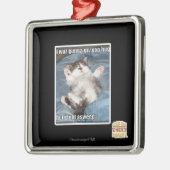 I wuzのgunnaのgivのyooの抱擁 メタルオーナメント (左)