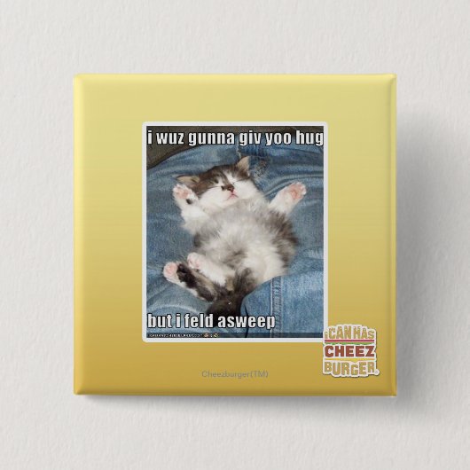 I wuzのgunnaのgivのyooの抱擁 缶バッジ (正面)