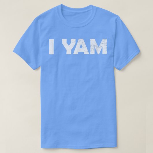 I Yam Funny Matching Couples Halloween Thanksgivin Tシャツ (デザイン正面)