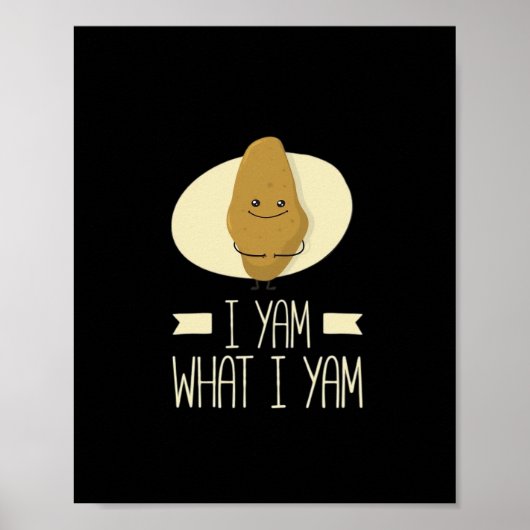 I Yam What I Yam - サツマイモの感謝祭 ポスター (正面)