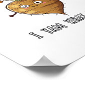 I Yam What I Yam Cute Cosy Autumn Warm Mood ポスター (角)