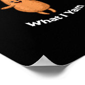 I Yam What I Yam - Dancing Sweet Potato Thanksgivi ポスター (角)