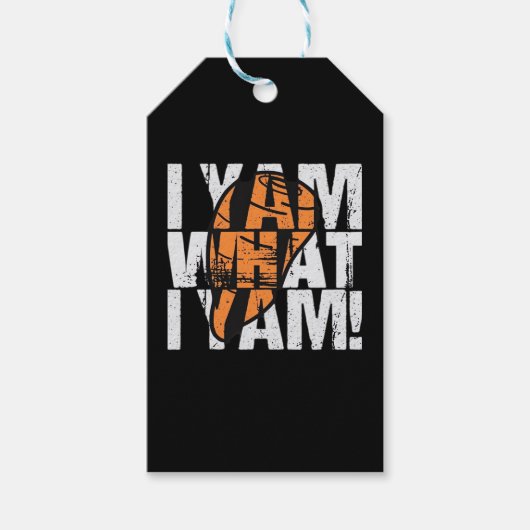 I Yam What I Yam Funny Quote ギフトタグ (正面)