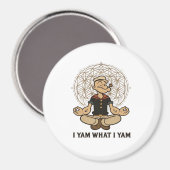 I Yam What I Yam Meme Quote Playful Tone マグネット (正面/裏面)