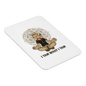 I Yam What I Yam Meme Quote Playful Tone マグネット (右側)