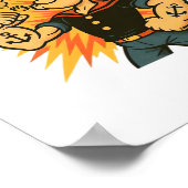 I Yam What I Yam Quote Humor Retro Feel ポスター (角)