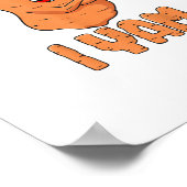 I Yam What I Yam Sweet Potato Funny Thanksgiving ポスター (角)