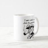 I Yam What I Yam Sweet Potato Thanksgiving Sloth コーヒーマグカップ (正面右)