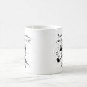 I Yam What I Yam Sweet Potato Thanksgiving Sloth コーヒーマグカップ (中央)