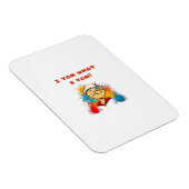 I Yam What I Yam Sweet Potato Thanksgiving Sloth マグネット (右側)