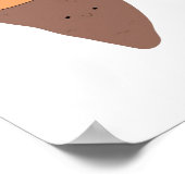 I Yam What I Yam Trendy Quote Vibe ポスター (角)