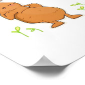 I Yam What I Yam Trendy Simple Mood ポスター (角)