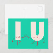 I & You = 愛 ポストカード (正面/裏面)