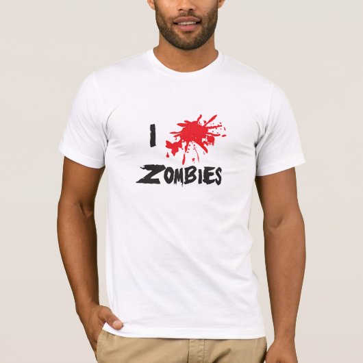 I ♥ Zombies Tシャツ (正面)