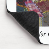 IA病気。 グループ、英国のギャラリー、列車DEPを…キルトにして下さい マウスパッド (コーナー)