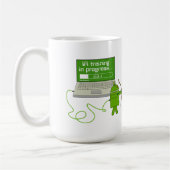 IA computer android linux windows apple コーヒーマグカップ (左)