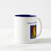 IAAPは子供を守ります ツートーンマグカップ (正面右)