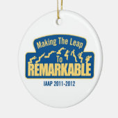 IAAP WVのオーナメント セラミックオーナメント (左)