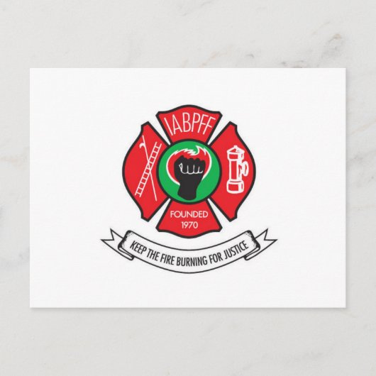 iabfflogoの複数形 ポストカード (正面)