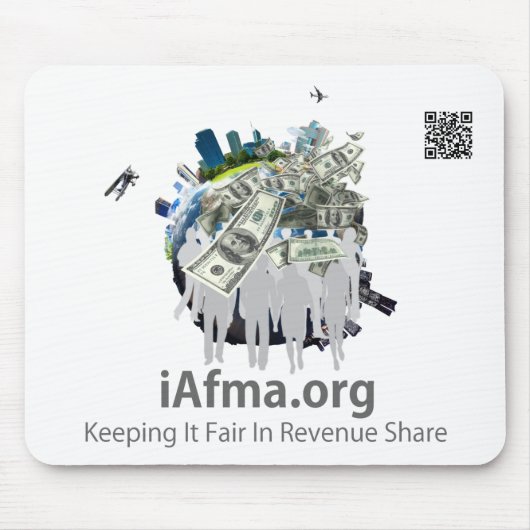 iAfma.org – マウスパッド (正面)