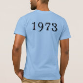 IAHH - 50年とカウント中 (黒文字) Tシャツ (裏面)