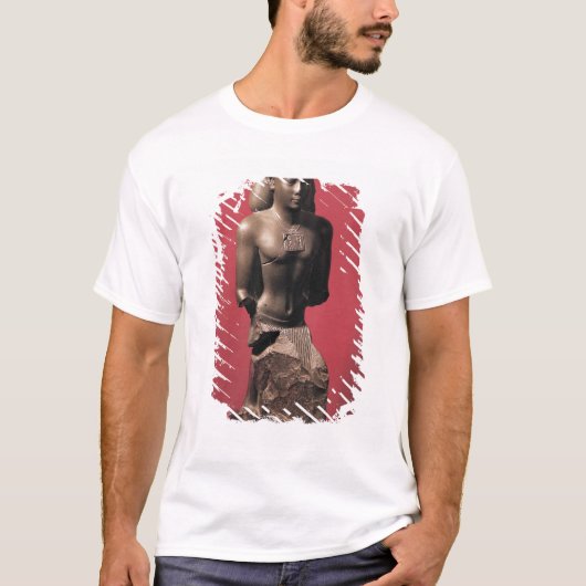 Iahmes Saneithの彫像 Tシャツ (正面)