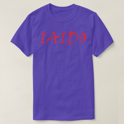 iaido T-Shirt Tシャツ (デザイン正面)