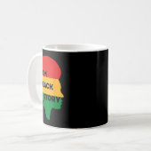 Iam Black History, Black History Month,プライド コーヒーマグカップ (正面左)