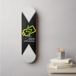 Iam Charged - 前向き Electric Vibes Skate Board スケートボード