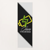 Iam Charged - Electric Vibes 前向き Yoga Mat ヨガマット (正面)