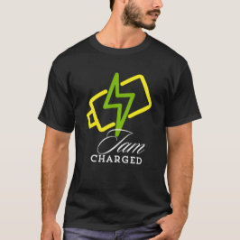 Iam Charged Tユニセックスシャツ – Electric Vibes Tee Tシャツ