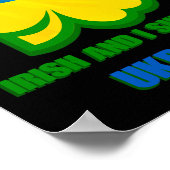 Iam Irish And I Support Ukraine  ポスター (角)