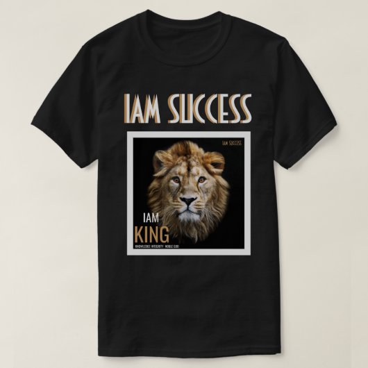 IAM KING Tシャツ (デザイン正面)